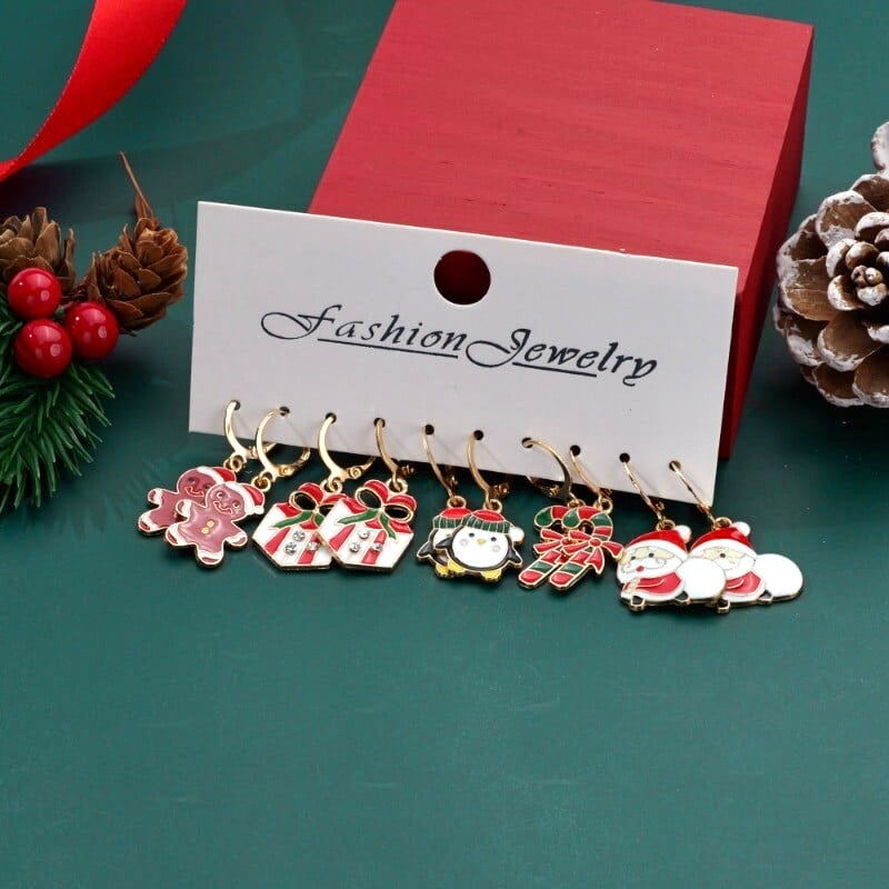 Kits de Aretes Navideños