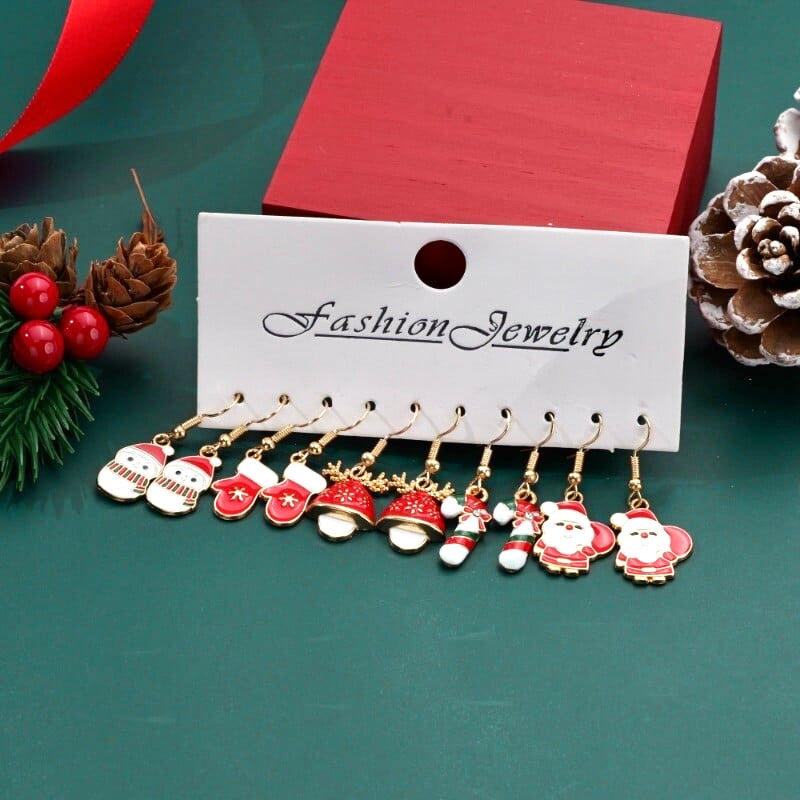 Kits de Aretes Navideños