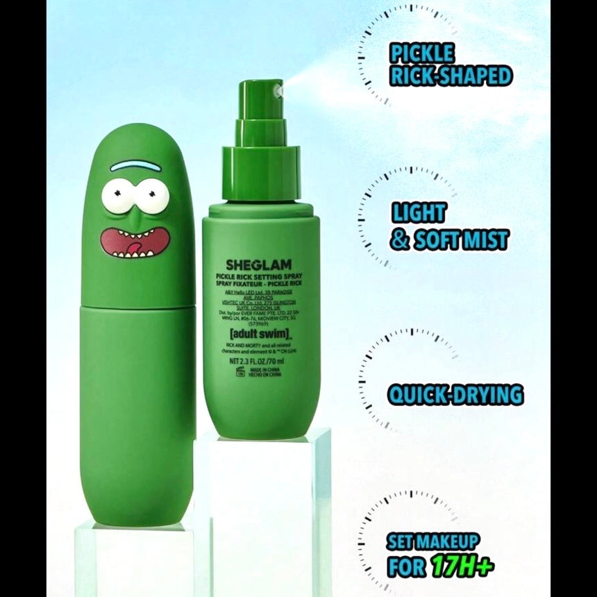 Sellador Sheglam Rick and Morty Pickle Rick Setting Spray