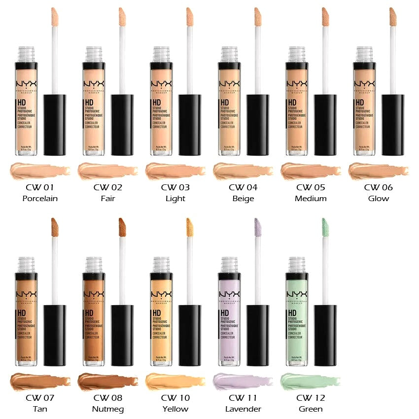 Correctores Nyx HD Studio Photogenic