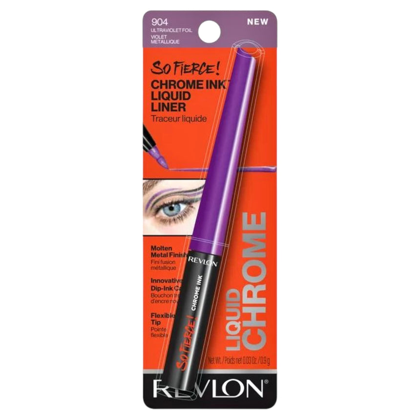Delineador Líquido Revlon So Fierce Chrome Ink Liquid Liner