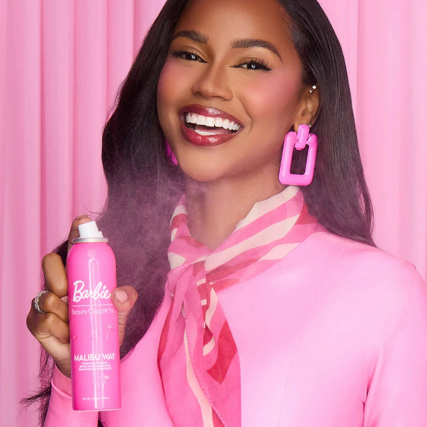 Bruma Facial Hidratante Beauty Creations x Barbie Malibú Way Hidrating Face Mist