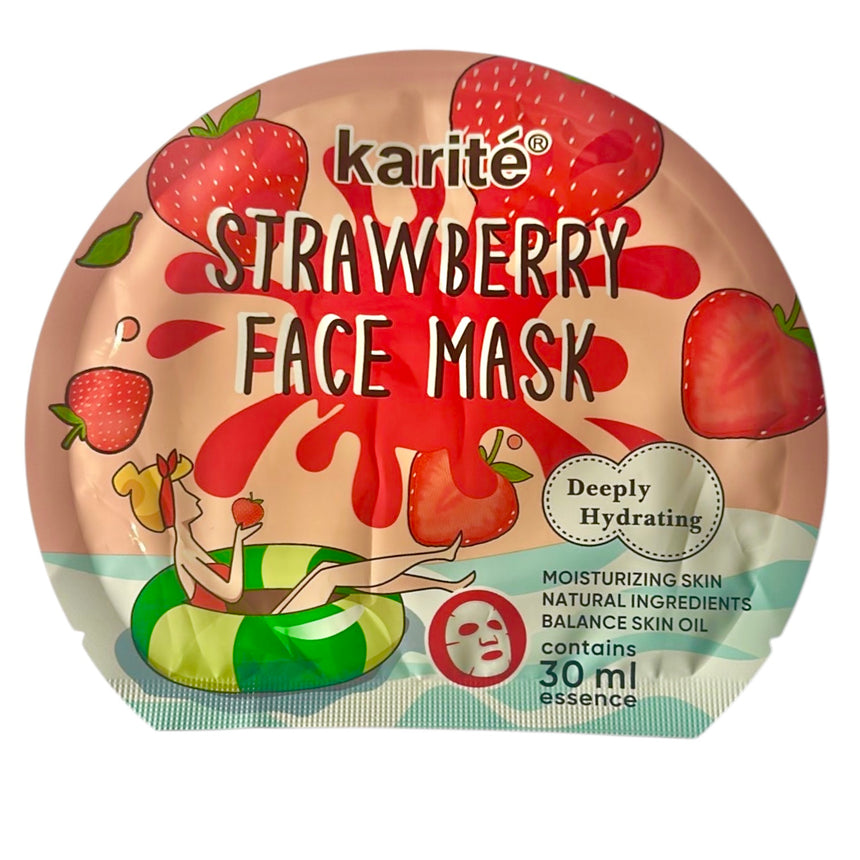 Mascarilla de Fresa Karité Strawberry Face Mask