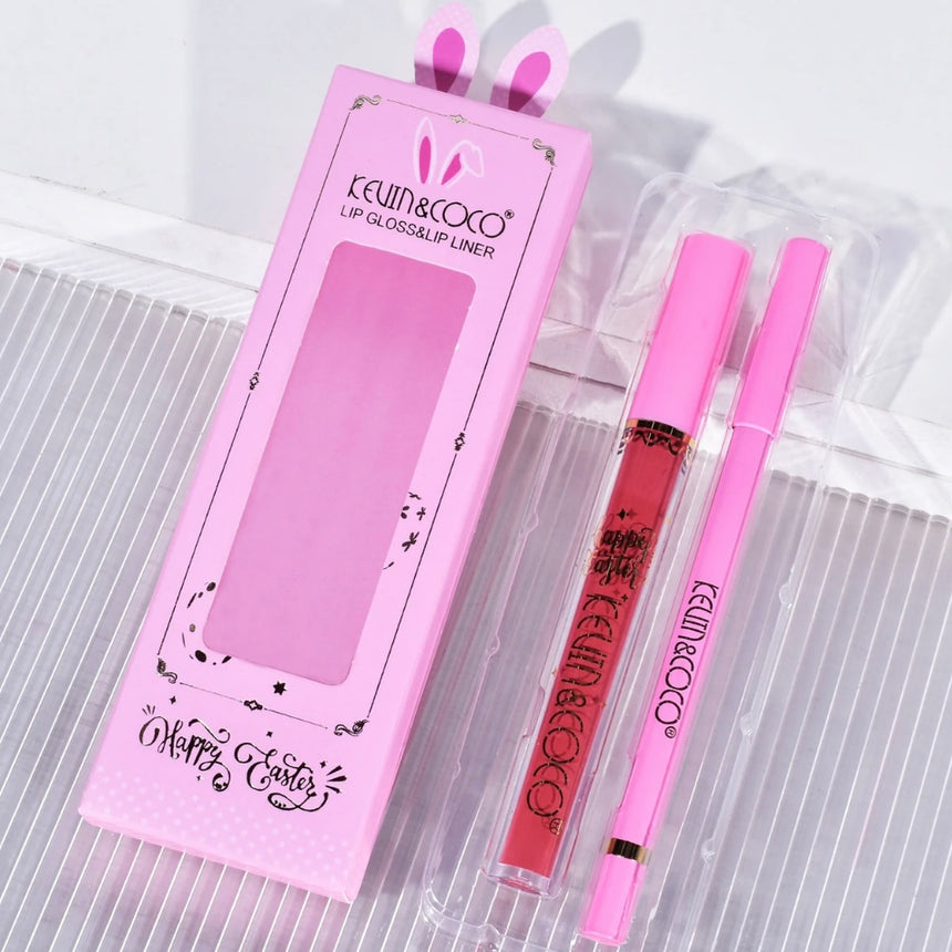 Duo de Labios Kevin & Coco Happy Easter Lipgloss and Lip Liner