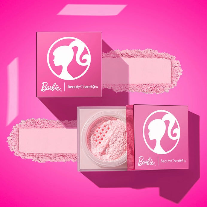 Polvo Fijador Beauty Creations x Barbie Pink Future Is Brightman