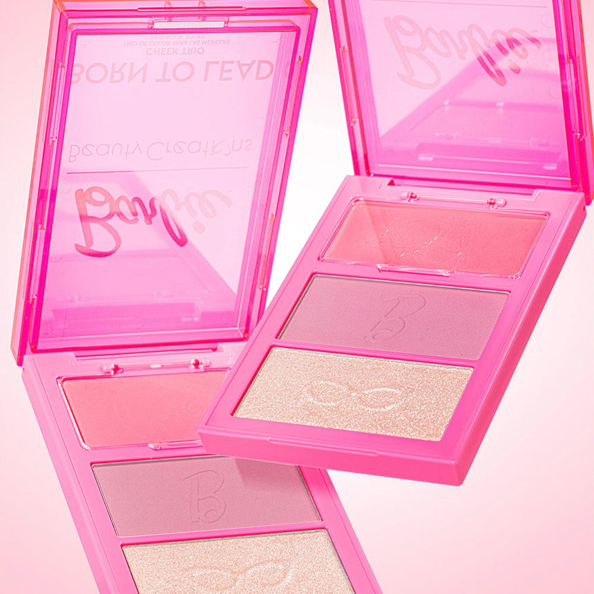 Trío de Color Beauty Creations x Barbie Born to Lead Cheek Trio