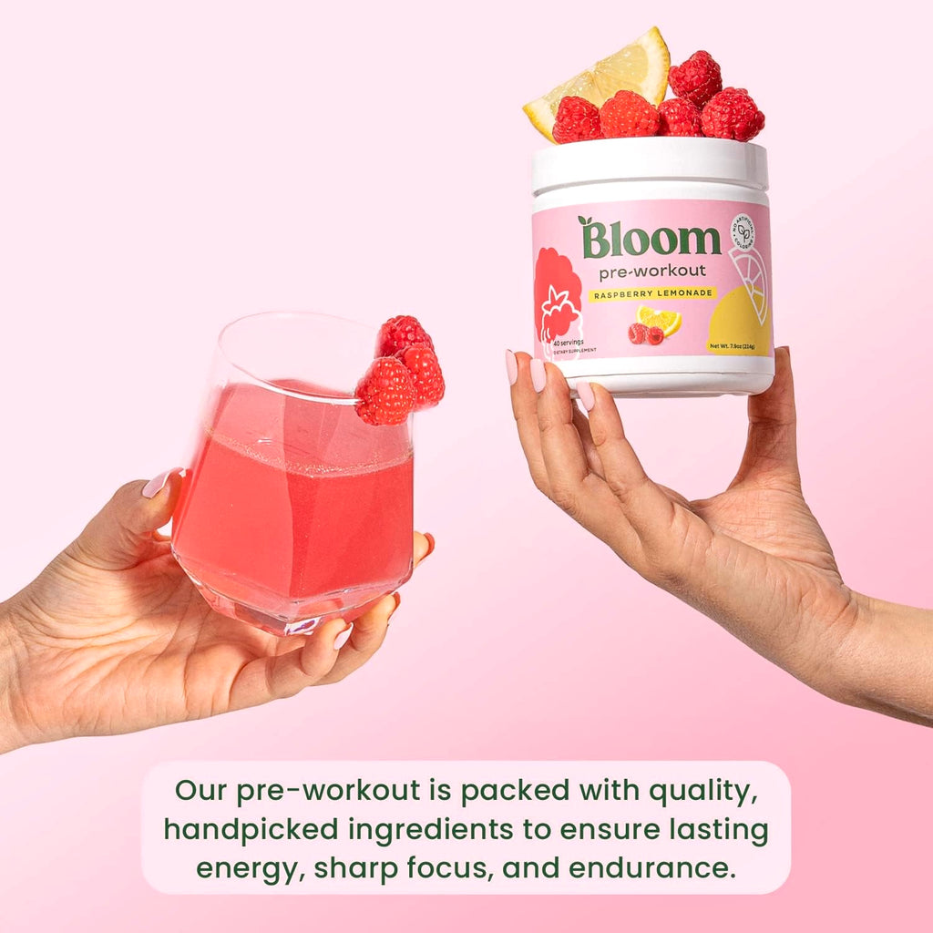 Polvos Digestivos Bloom Pre Workout 40 servings Hi Beauty Cosmetics