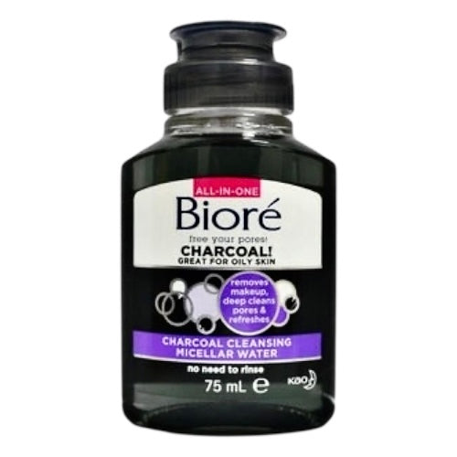 Agua Micelar con Carbon Activado Bioré Charcoal Cleansing Micellar Water