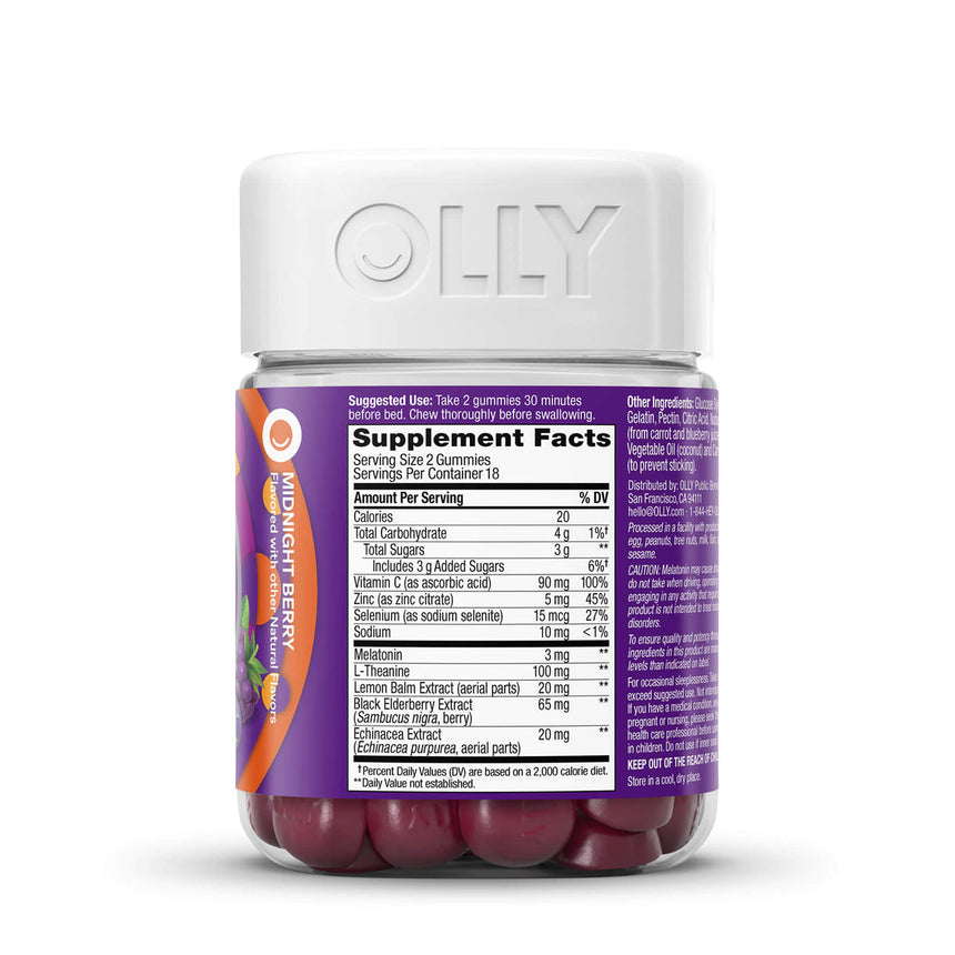 Gomitas para Dormir Olly Immunity Sleep
