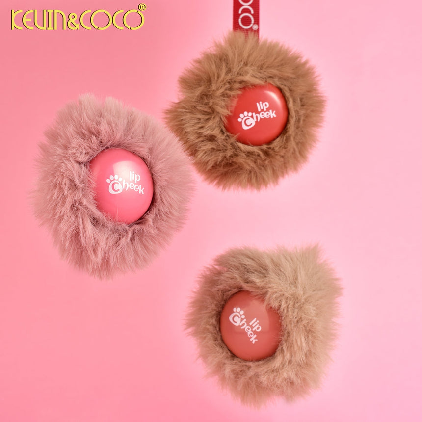 Bálsamo Labial con Color Kevin y Coco Pudding Lip Cheek Balm