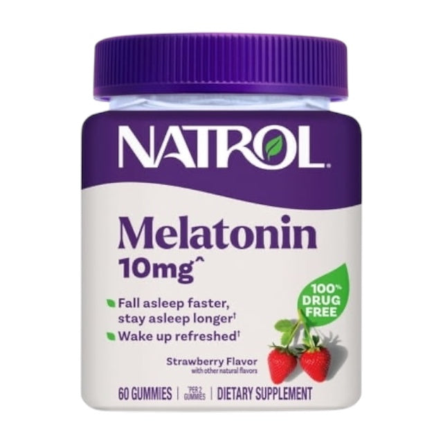 Gomitas para Dormir de Melatonina Natrol Melatonin Sleep 10mg