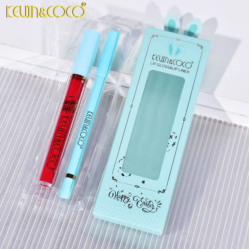 Duo de Labios Kevin & Coco Happy Easter Lipgloss and Lip Liner