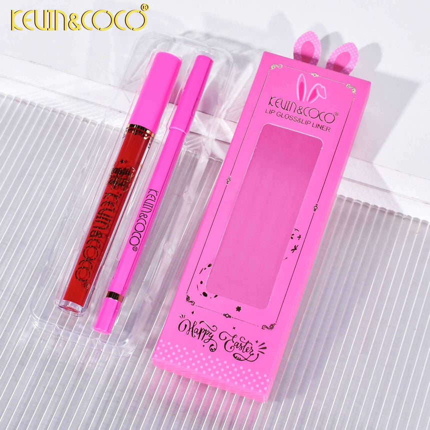 Duo de Labios Kevin & Coco Happy Easter Lipgloss and Lip Liner