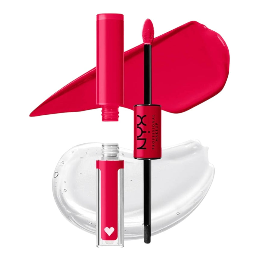 Dúo de Labios Nyx Shine Love Pro Pigmento Lip Shine