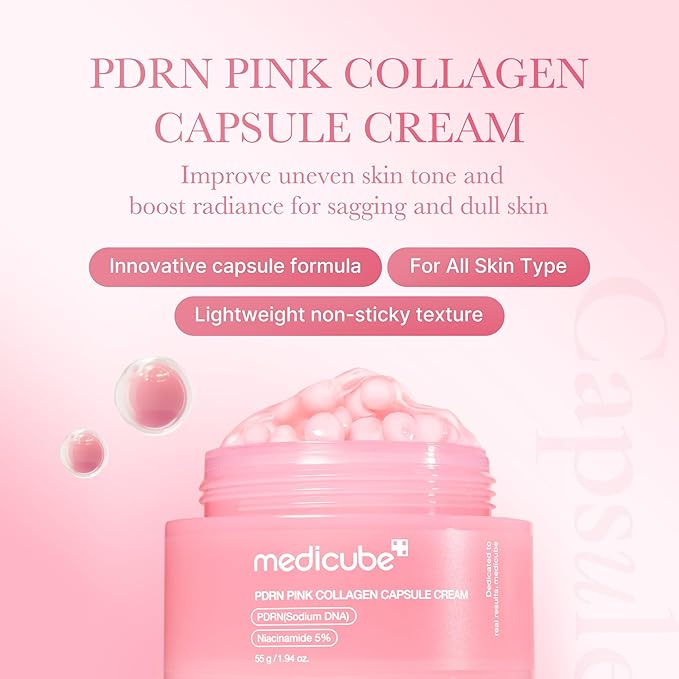 Crema en Capsulas Medicube Pdrn Pink Collagen Capsule Cream 55g