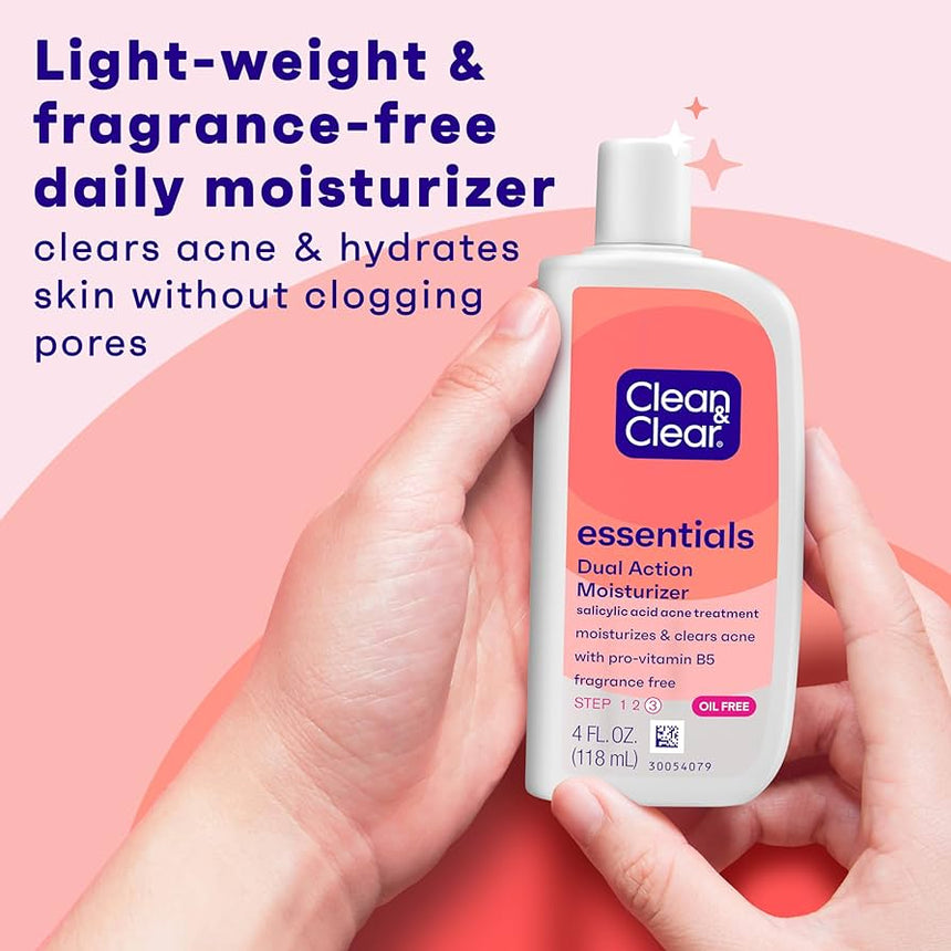 Humectante para Acné Clean & Clear Essentials Dual Action Moisturizer