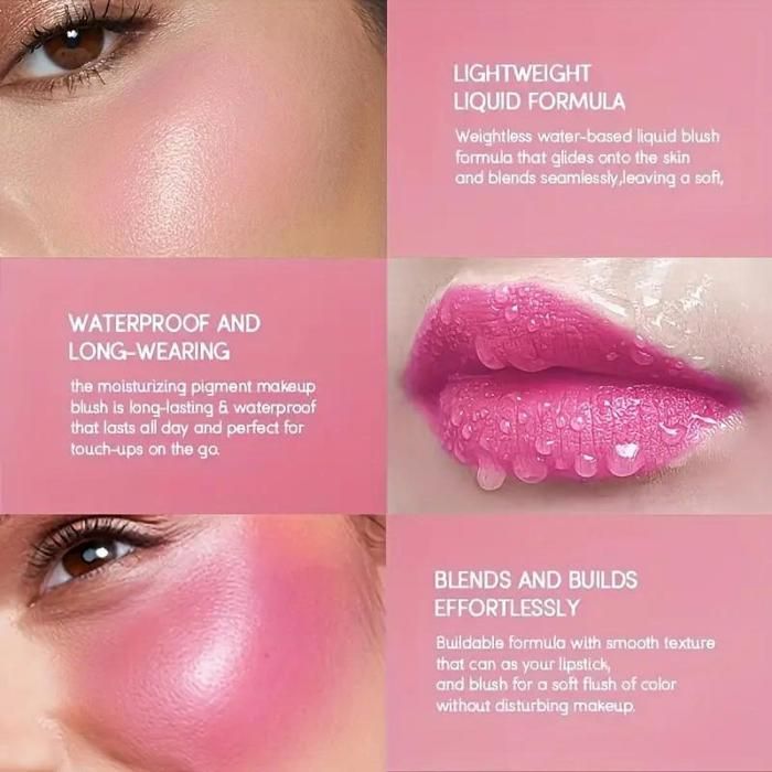 Crema con Color Kiss Beauty Lips & Cheeks Color Change