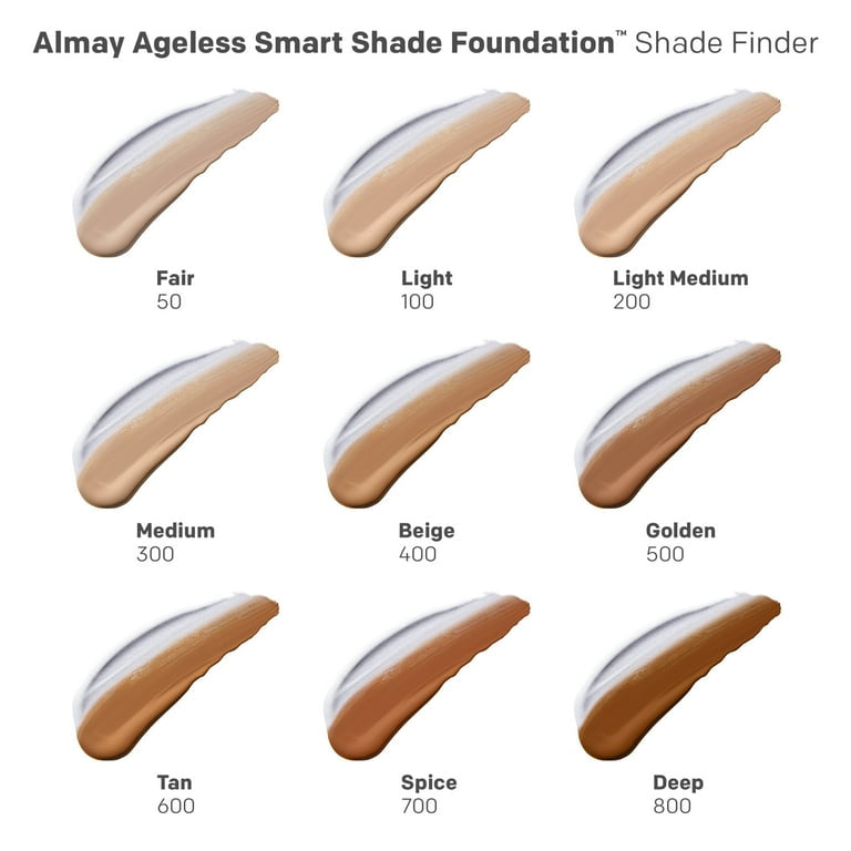 Base Almay Ageless Smart Shade Foundation