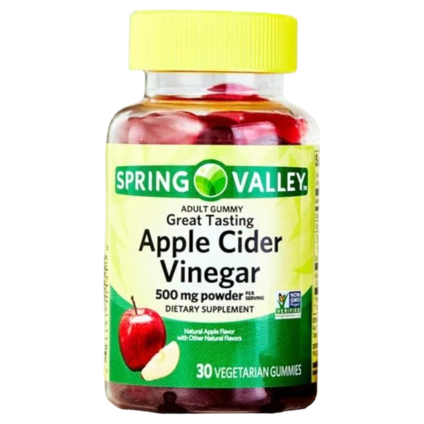 Gomitas de Vinagre de Manzana Spring Valley Apple Cider Vinegar 500mg