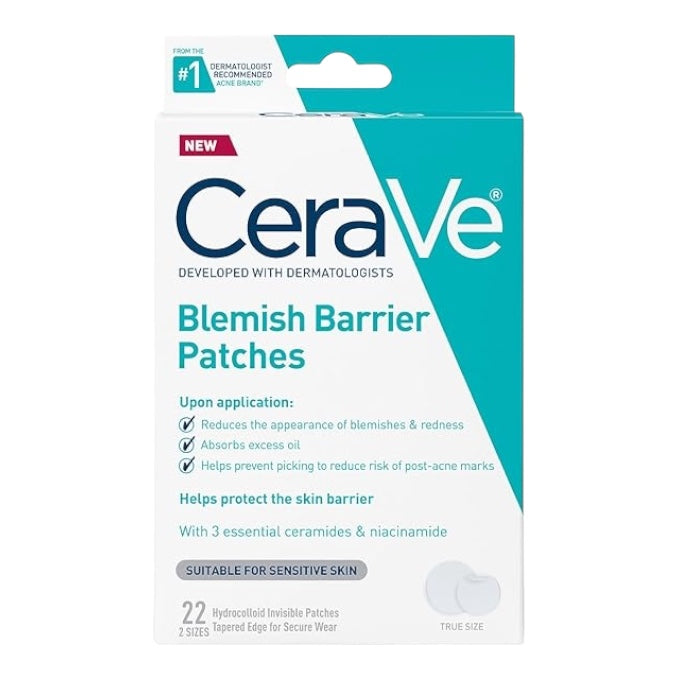 Parches para Espinillas Cerave Blemish Barrier Patches 22uni