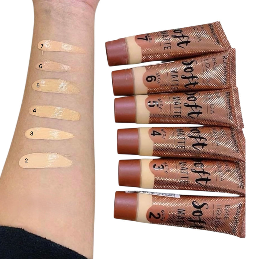 Base Mate Ruby Rose Soft Matte Fundation 29ml