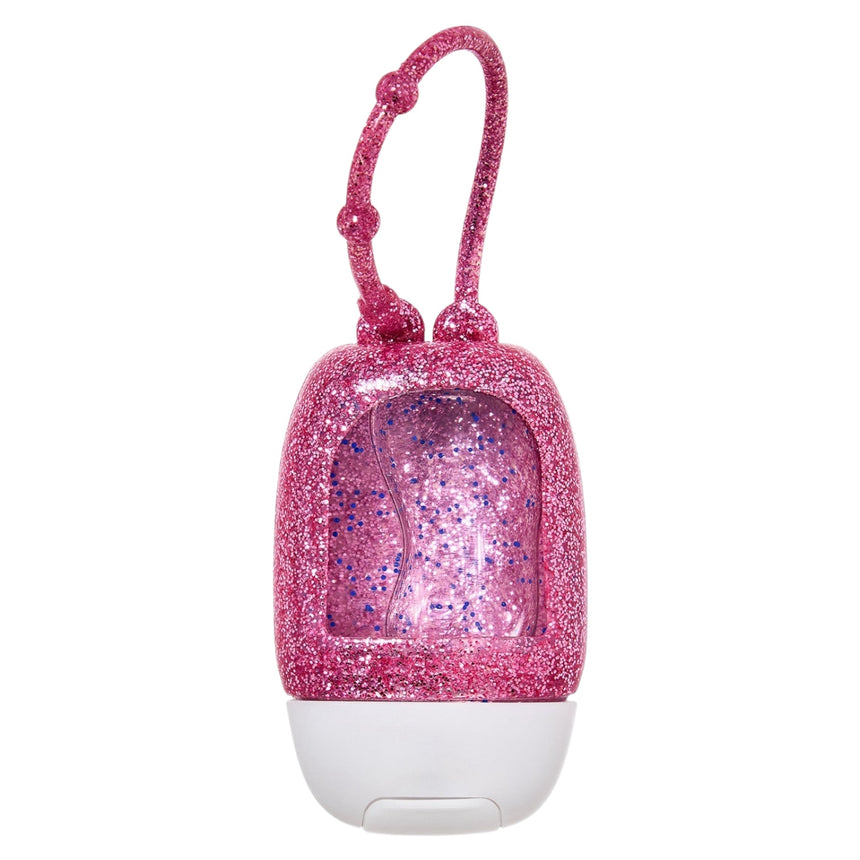 Protector de Gel de Manos Bath & Body Pink Glitter PocketBac Holder