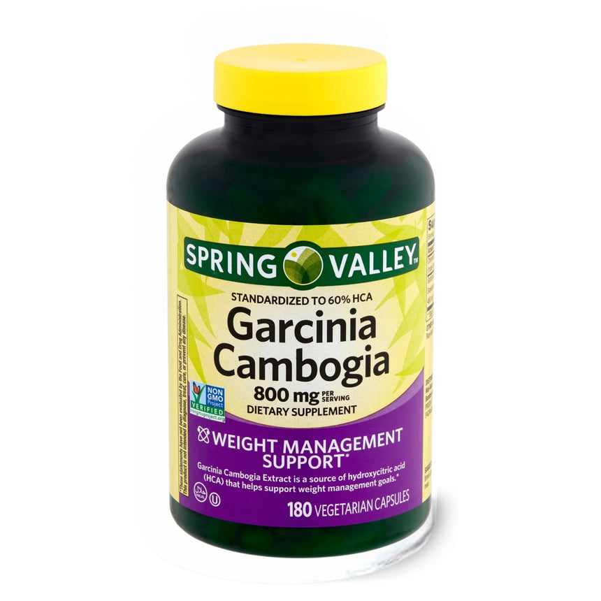 Cápsulas de Suplemento Dietético Spring Valley Garcinia Cambogia 800mg