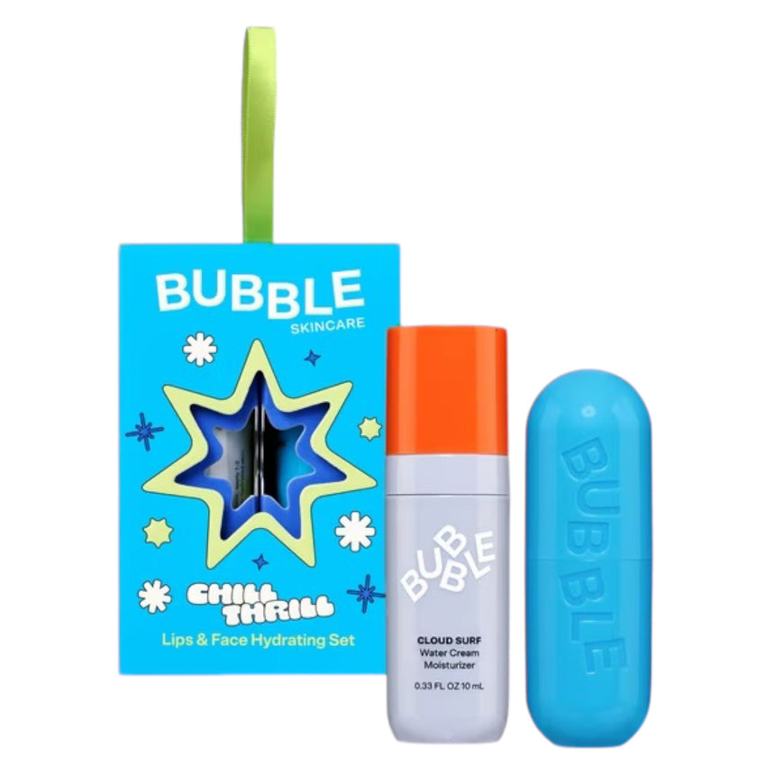 Kit de Skincare Bubble Chill Thrill Lips & Face Hydrating Set