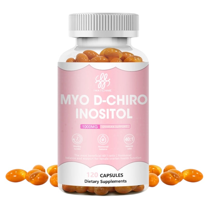 Cápsulas de Inositol Myo D Chiro Inositol 120uni