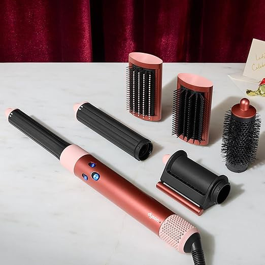 Secadora Multifuncional Dyson Airwrap Multi Styler Complete Long for Curly & Coily Hair in Strawberry Bronze