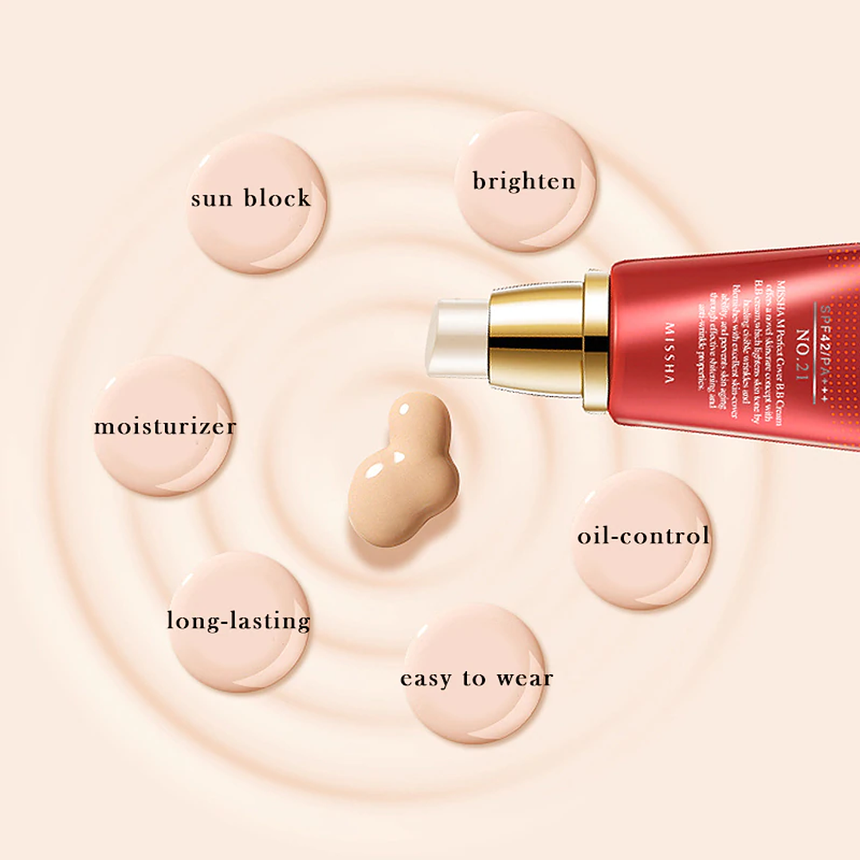 Al por Mayor BB Cream Missha M Perfect Cover 42spf 50ml