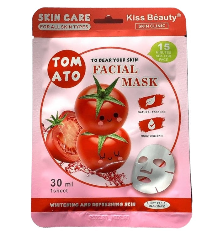 Mascarillas Faciales Kiss Beauty Facial Mask