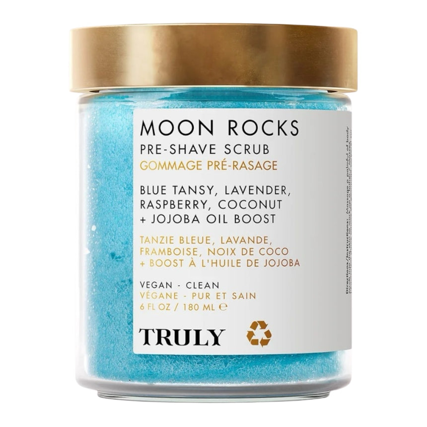 Exfoliante para Antes de la Depilación Truly Moon Rocks Pre Shave Scrub 180ml