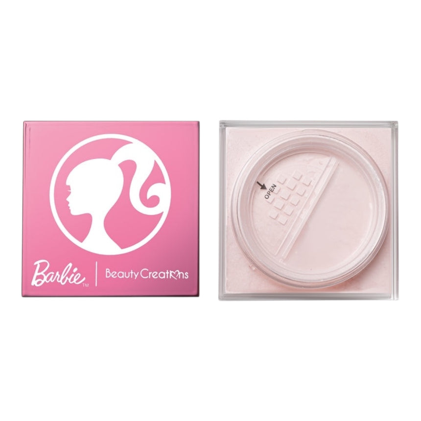 Polvo Fijador Beauty Creations x Barbie Pink Future Is Brightman