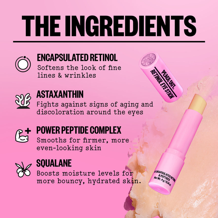 Barra de Retinol Peace Out Retinol Eye Stick