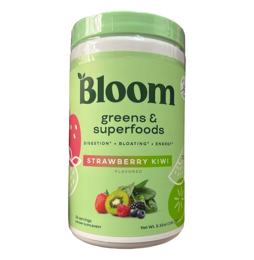 Polvos Digestivos Bloom Green & Superfoods 25 Servidas