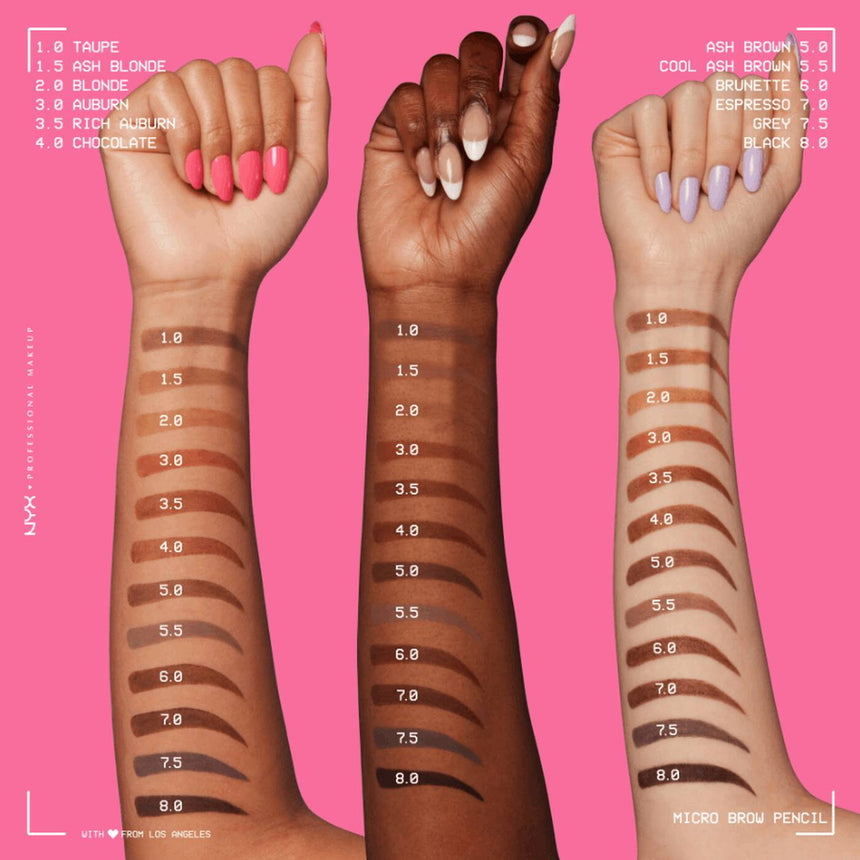 Lápiz de Cejas Nyx Micro Brow Pencil