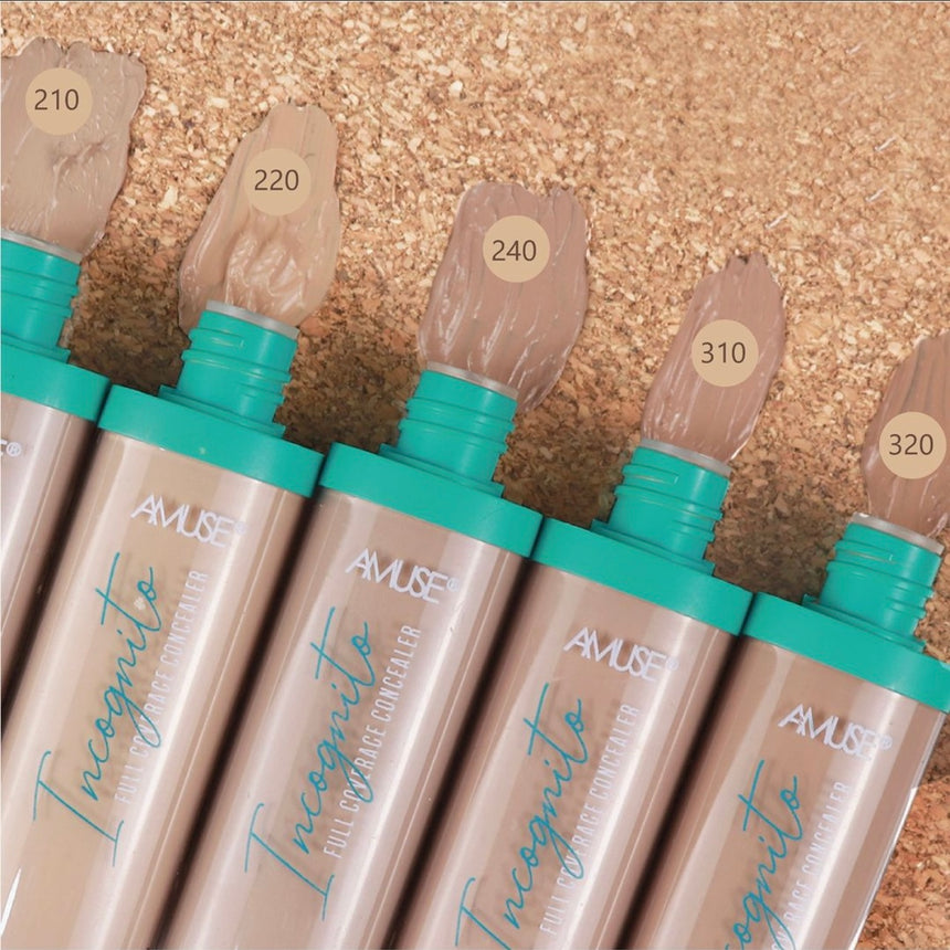 Corrector Amuse Incógnito Full Coverage Concealer