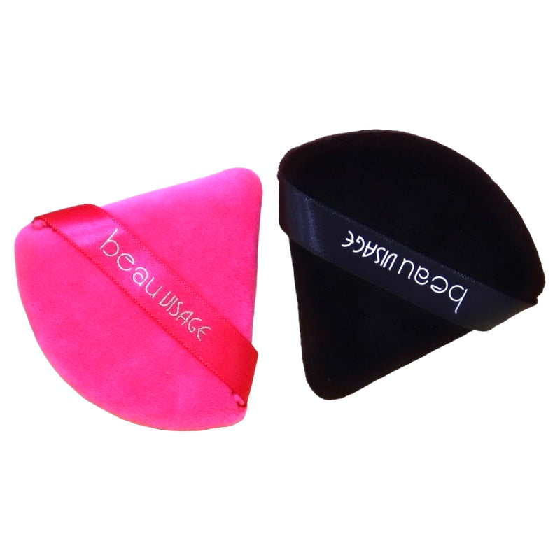 Borlas para Maquillaje Beau Visage Triangle Powder Sponge