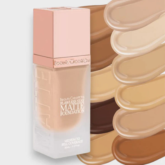 Base Beauty Creations Flawless Stay Matte Foundation