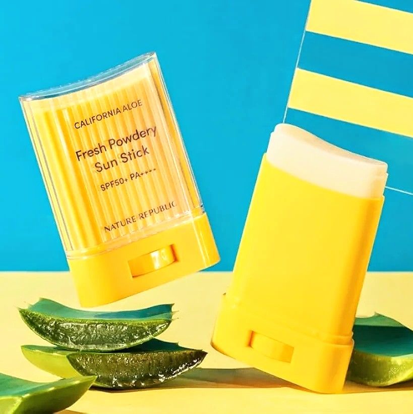 Protector Solar en Barra California Aloe Fresh Powdery Sun Stick 50spf