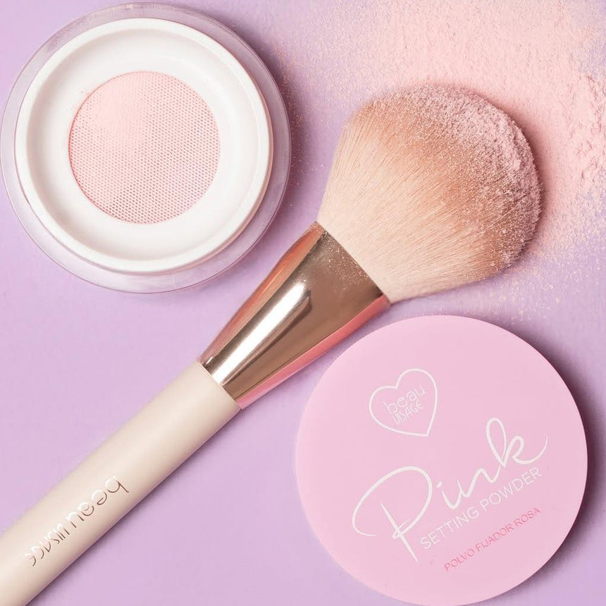 Polvos Fijadores Beau Visage Peach Setting Powder