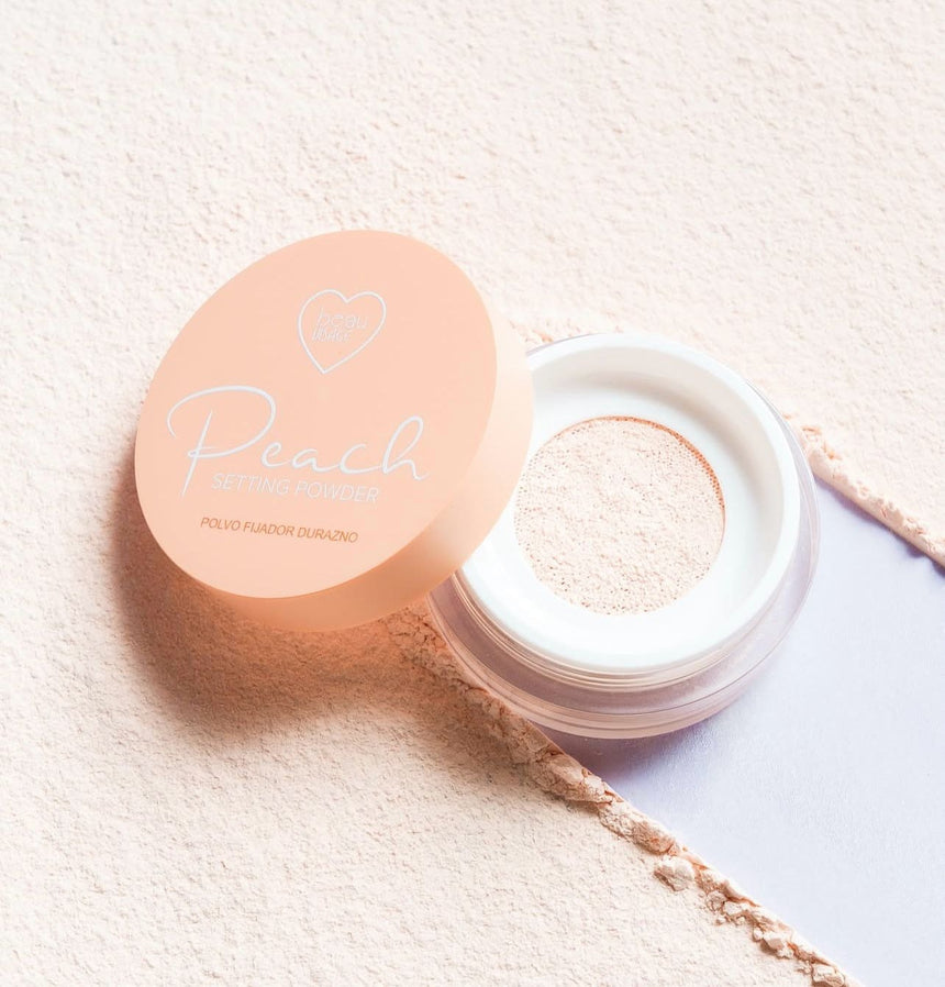 Polvos Fijadores Beau Visage Peach Setting Powder