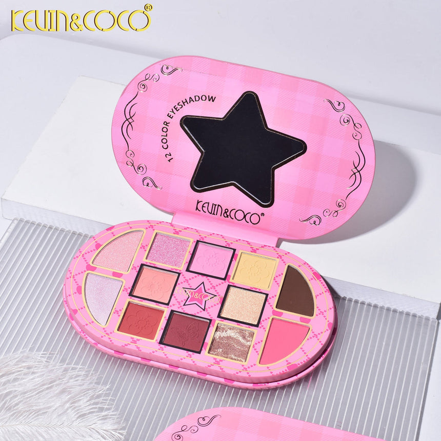 Paletas Kevin & Coco 12 Color Eyeshadow