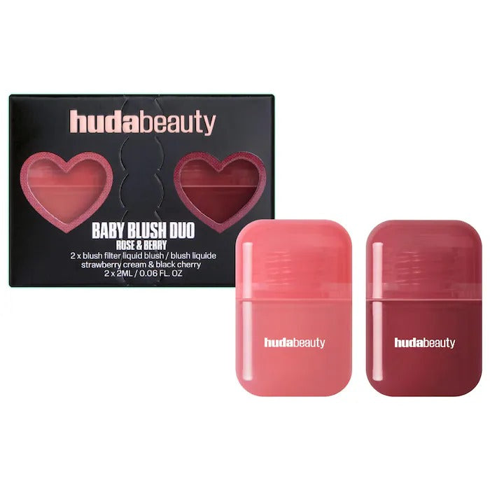 Dúo de Mini Rubores Huda Beauty Mini Baby Blush Duo Set
