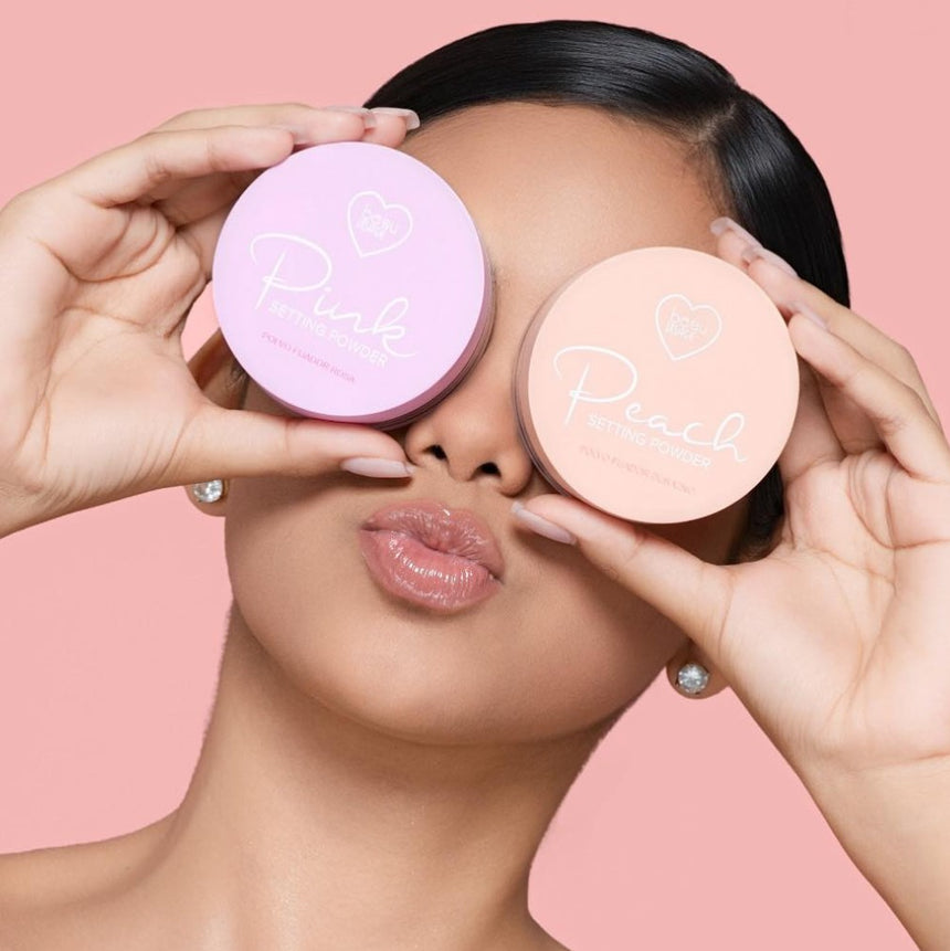 Polvos Fijadores Beau Visage Peach Setting Powder