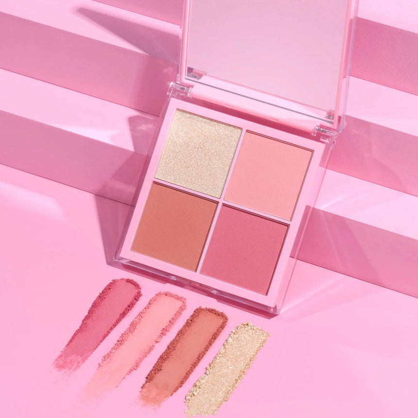 Rubor e Iluminador Beauty Creations Keep Me Blushing Blush and Highlight