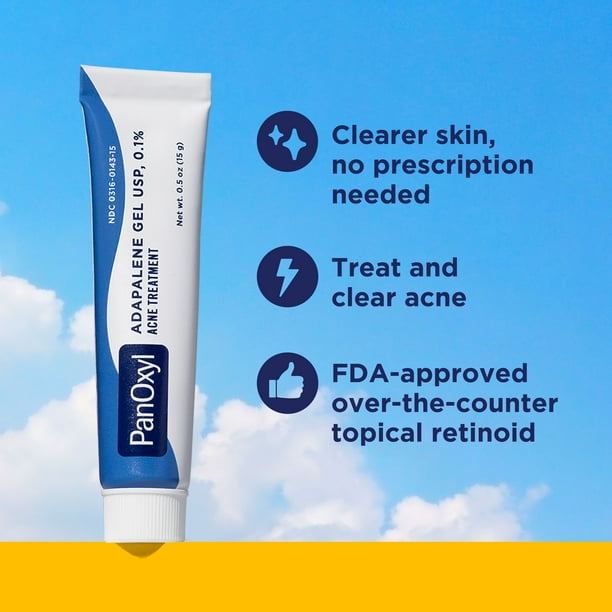 Tratamiento de Acné en Gel Panoxyl Adapalene Gel USP 0.1%