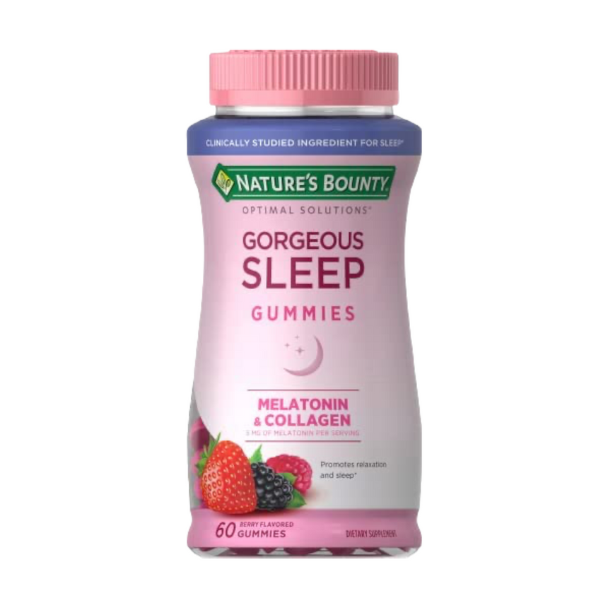 Gomitas para Dormir con Colágeno Nature’s Bounty Gorgeous Sleep Gummies 60uni