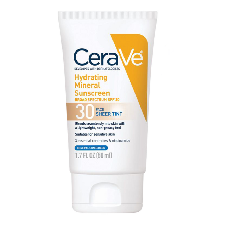 Al por Mayor Protector Solar con Color Cerave Mineral Hidratante Face Sheer Tint 30spf 50ml